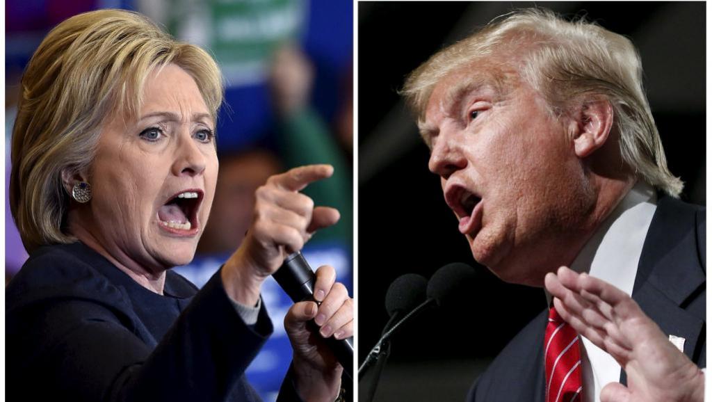 Clinton da Trump sun samu nasara 